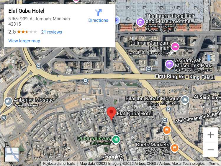Our Hotel Location